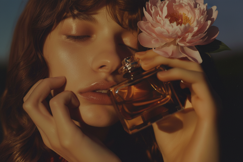 Cinematic Fragrance Editorial